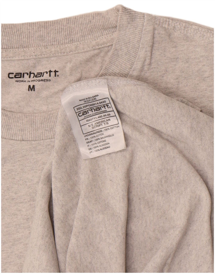 Carhartt T-Shirt Homme Gris Moyen Coton