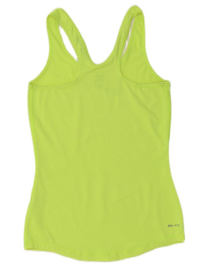 NIKE Débardeur graphique pour femme UK 8 Small Vert Synthétique