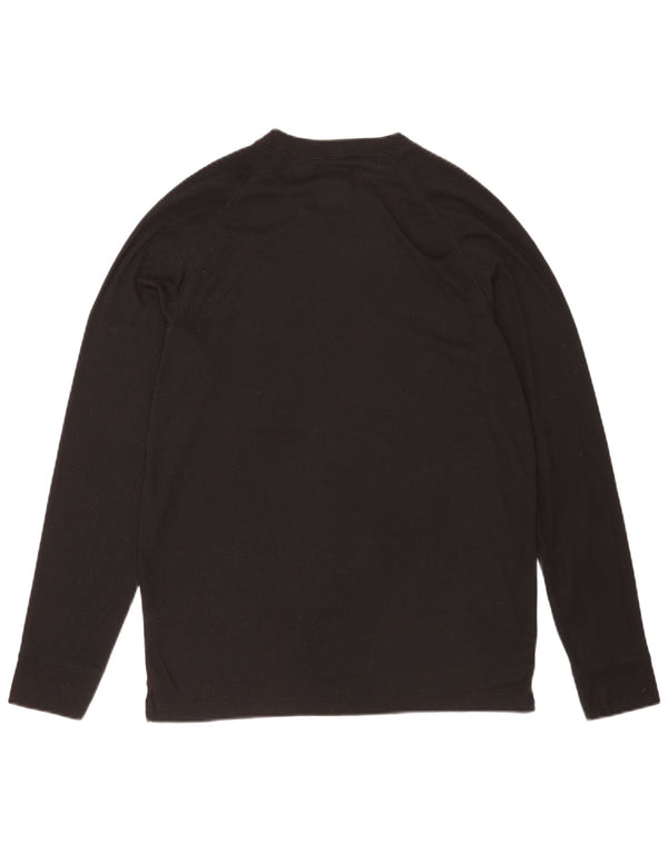 Mountain Warehouse Haut à manches longues pour homme en polyester noir Taille L