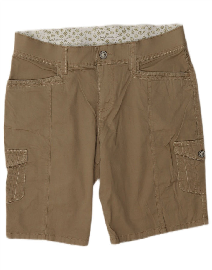 Lee Short cargo pour femme US 10 Large W32 Coton beige
