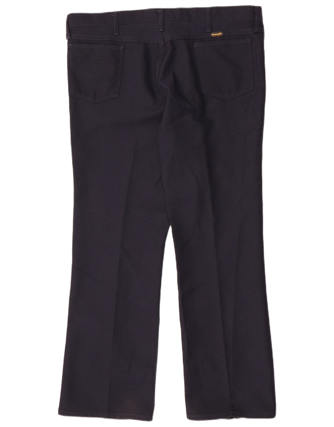 WRANGLER Pantalon décontracté droit pour homme W42 L30 Bleu marine Polyester