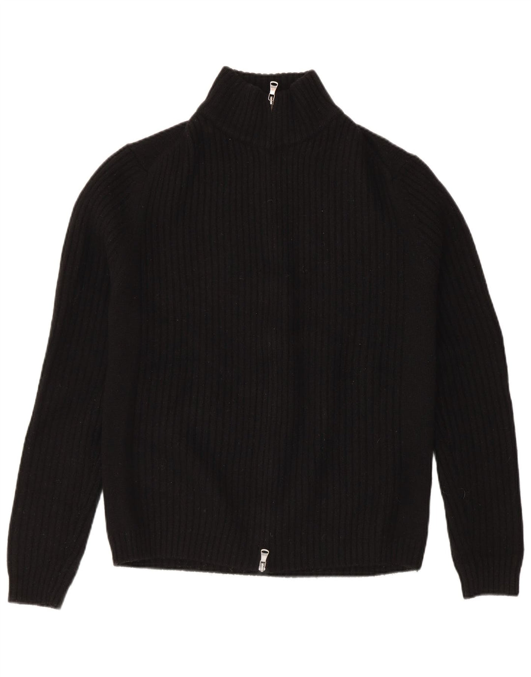 Calvin Klein Cardigan pour homme en laine mérinos noire