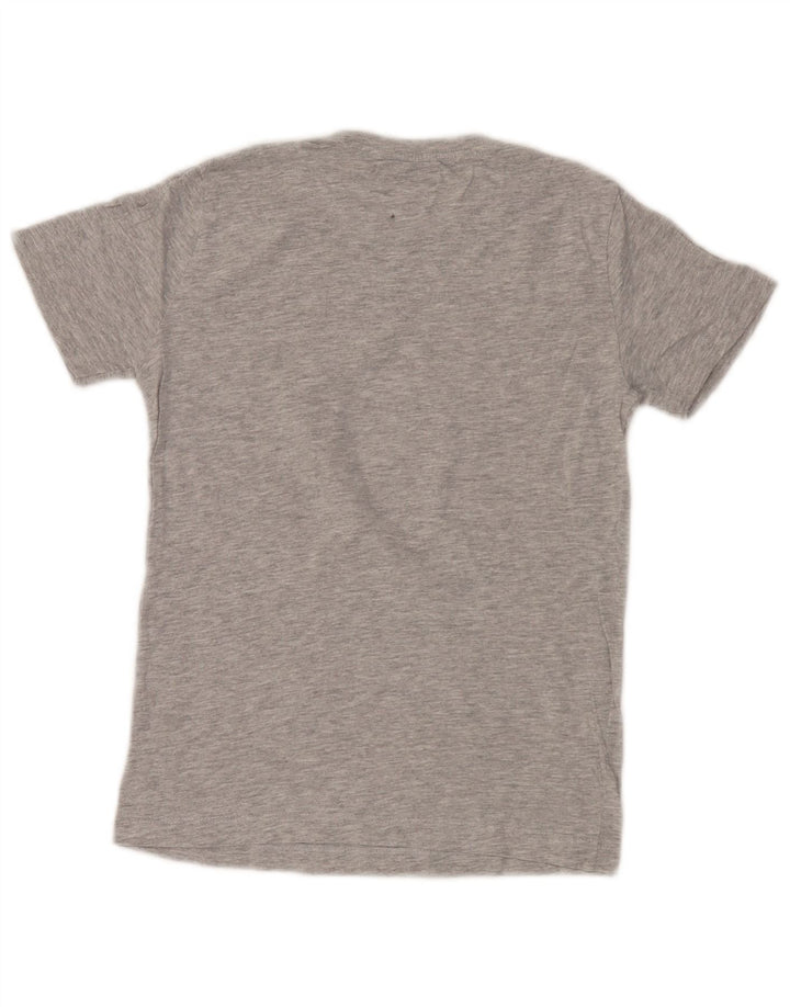 Zara Garçon Graphique T-Shirt Top 7-8 ans Gris