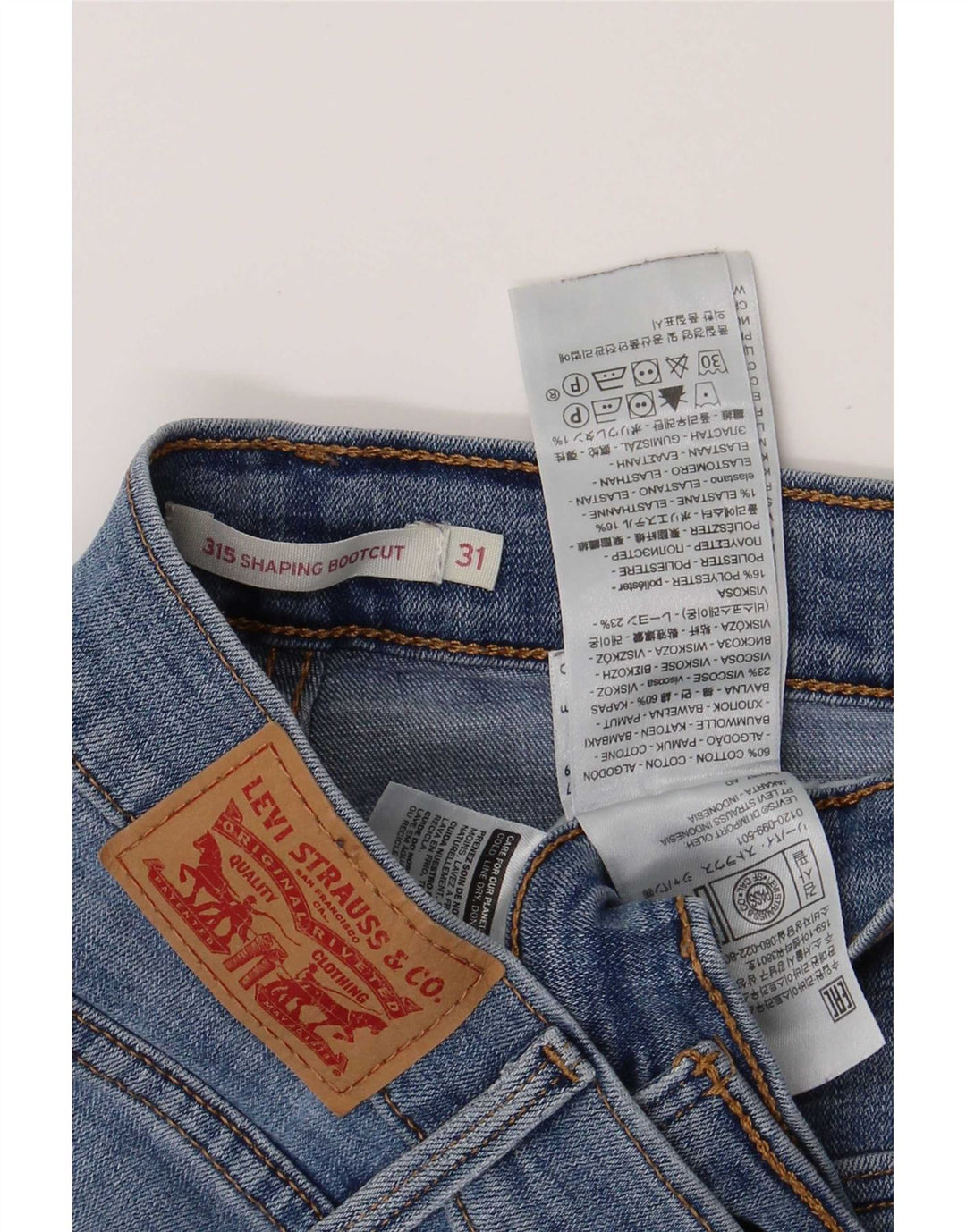 Levi's Jean 315 Shaping Bootcut Homme Bleu Coton