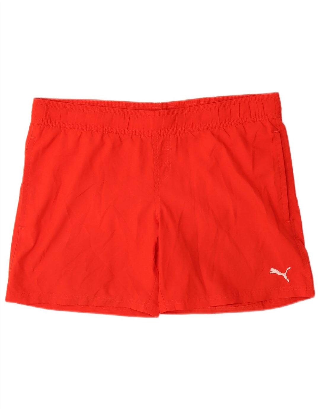 Puma Short de Sport Homme Rouge Moyen
