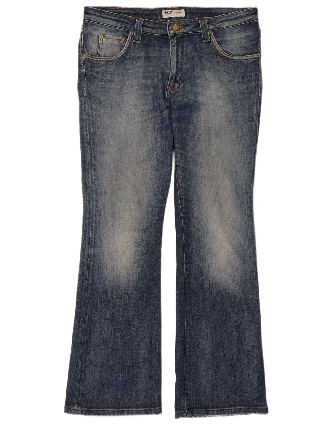 Lee Jean Évasé Marion Femme W32 L31 Bleu Coton
