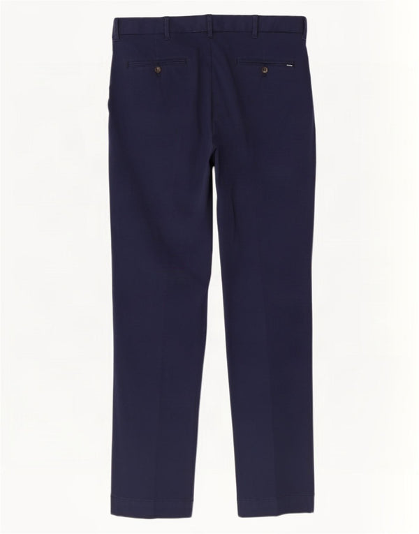Polo Ralph Lauren Pantalon Chino Droit Homme W34 L32 Bleu Marine Coton