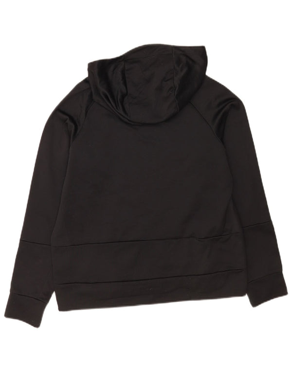 Nike Filles Dri Fit Graphic Sweat à capuche 13-14 ans XL Noir Polyester