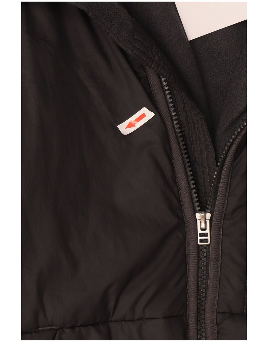 Nike Veste rembourrée à capuche pour homme UK 38 Gris moyen Polyester