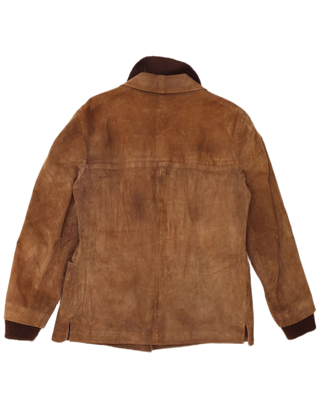 veste en daim homme vintage IT 52 Grand Marron