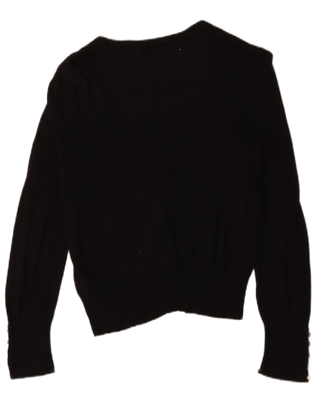 Marks & Spencer Pull Cardigan Femme UK 12 Medium Noir Viscose
