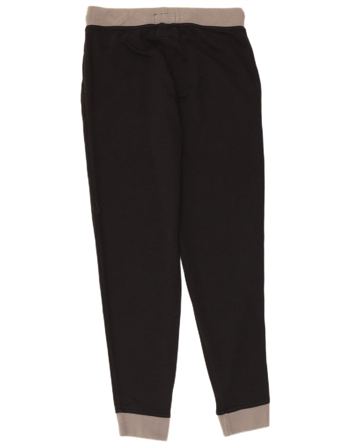 Kappa Pantalon de survêtement pour femme en coton noir moyen UK 44