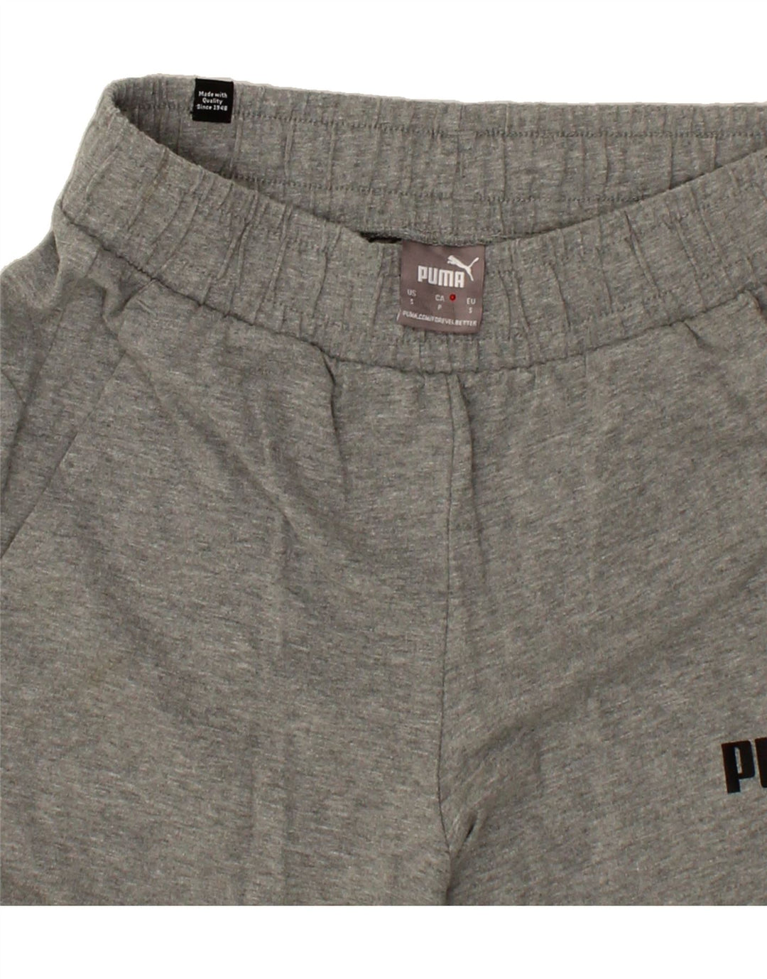 NIKE Mens Sport Shorts Small Grey Flecked Cotton Vintage Nike and Second-Hand Nike from Messina Hembry 