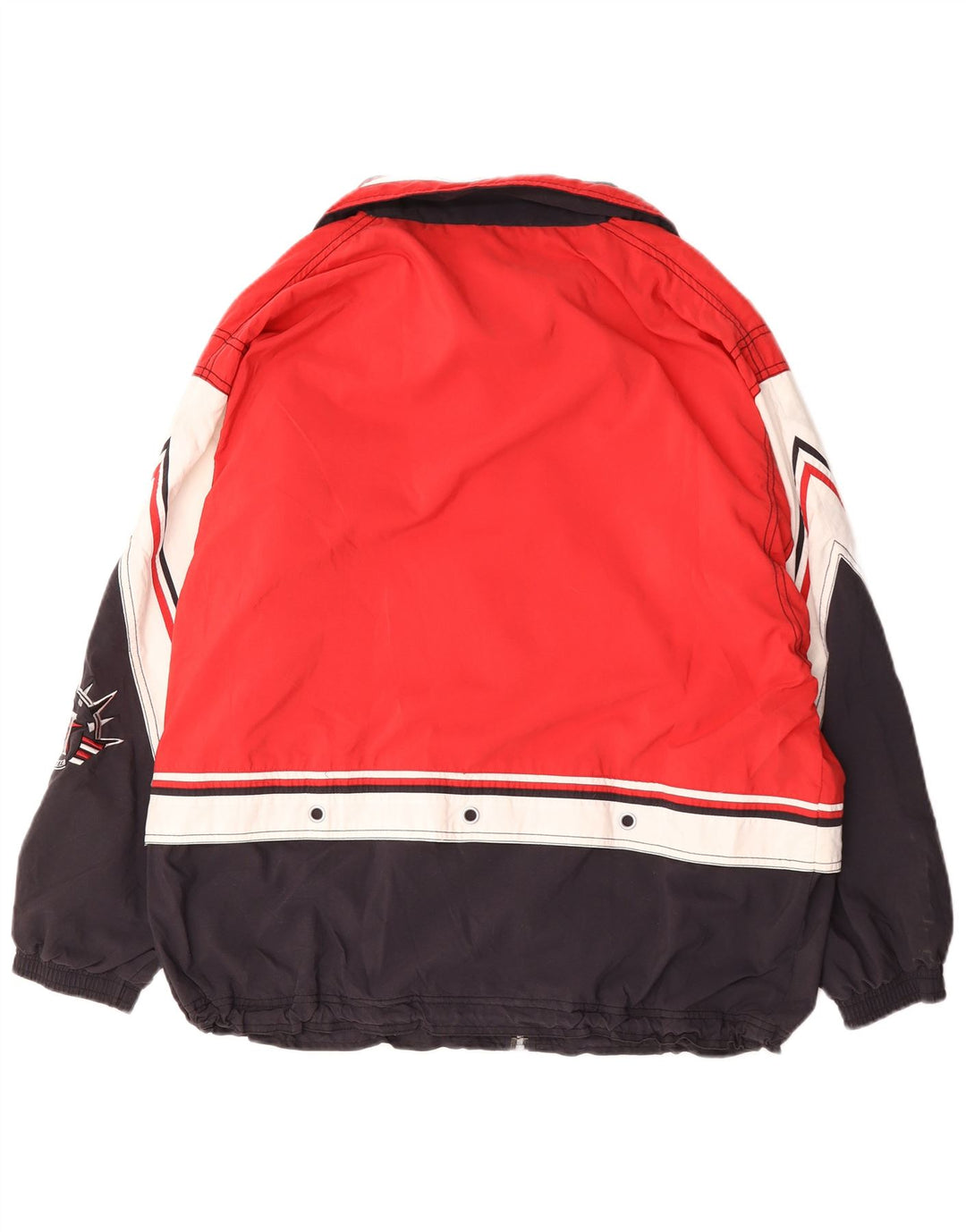 Killtec Veste coupe-vent coupe ample pour homme UK 38 Rouge moyen Colourblock