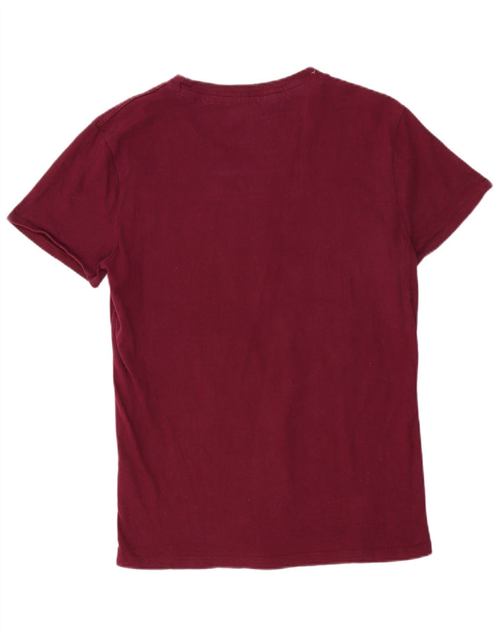 Superdry T-Shirt Graphique Haut Homme Marron Moyen Coton