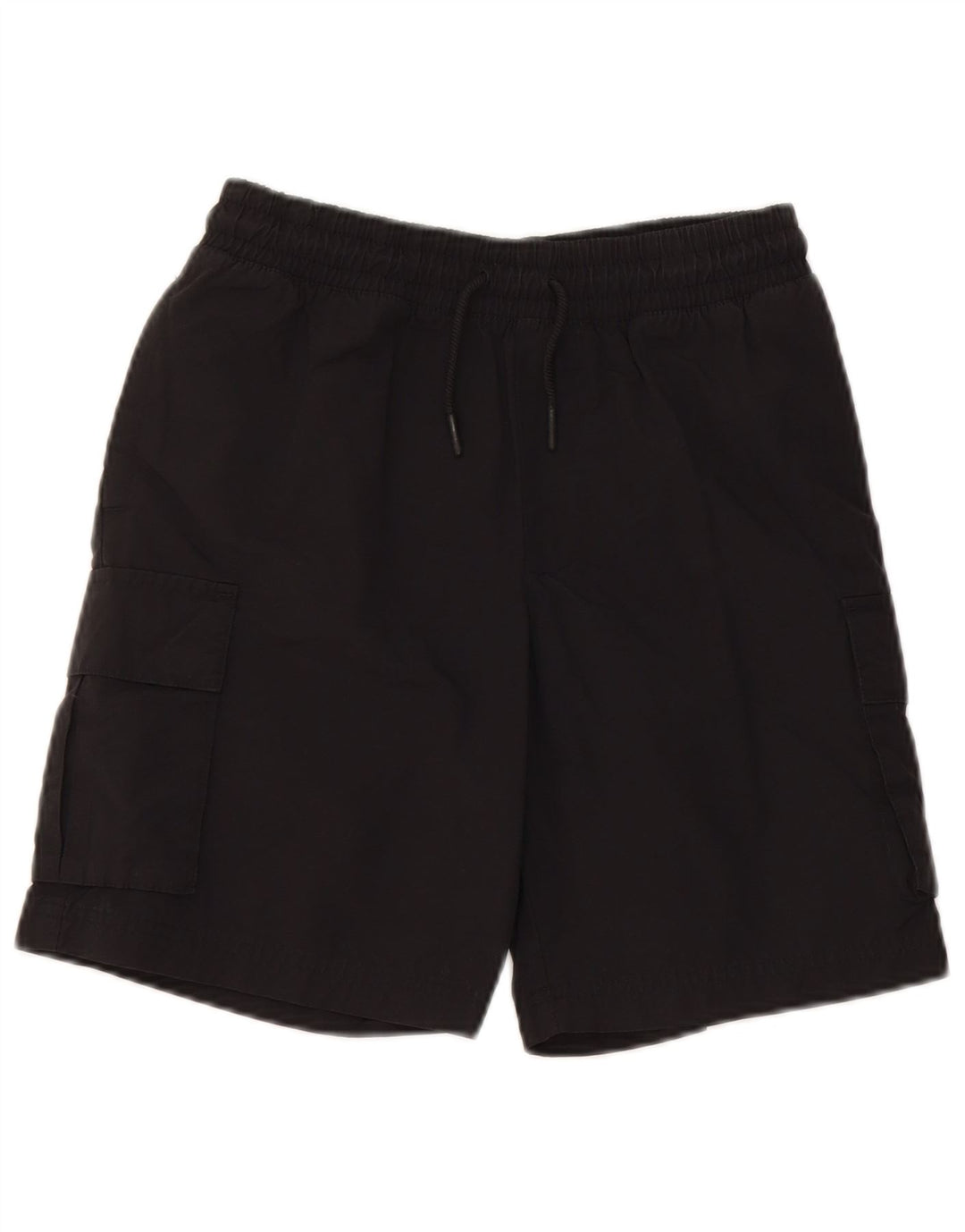 Jordan Short de sport garçon 10-11 ans Noir Coton
