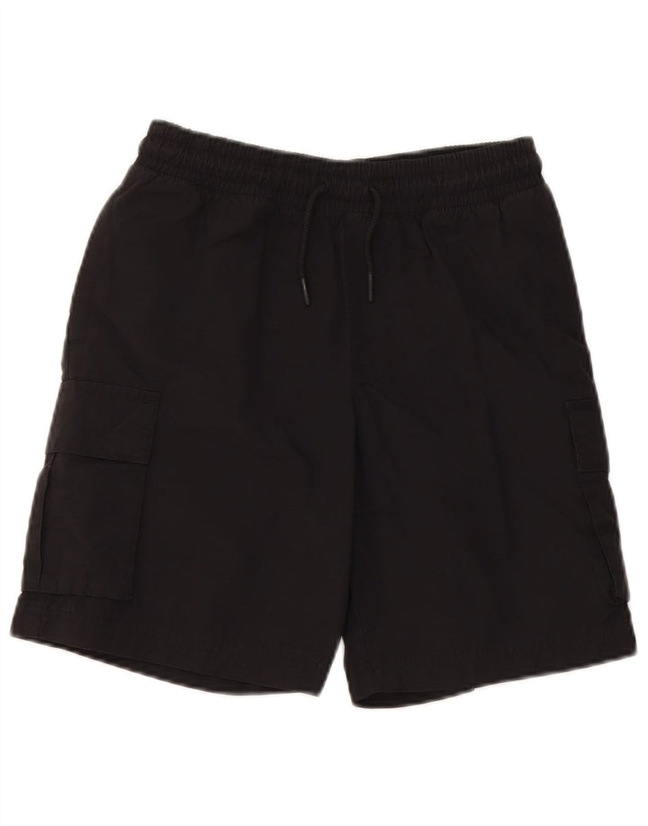 Jordan Short de sport garçon 10-11 ans Noir Coton
