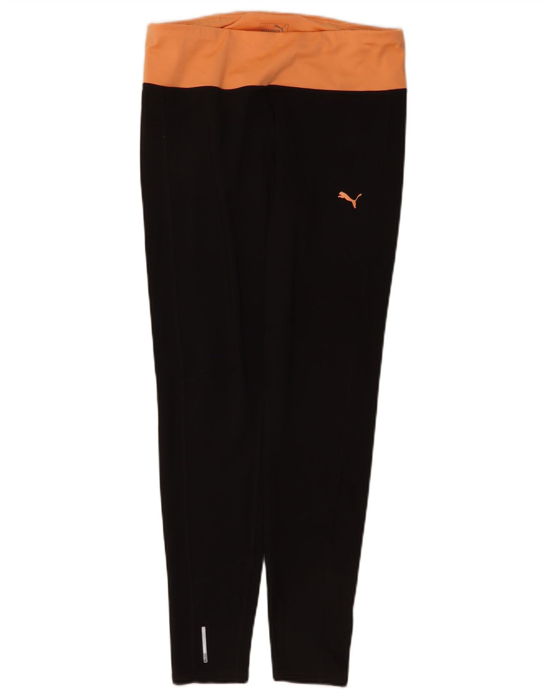 Puma Leggings pour femme UK 44 Large Noir Colorblock Nylon