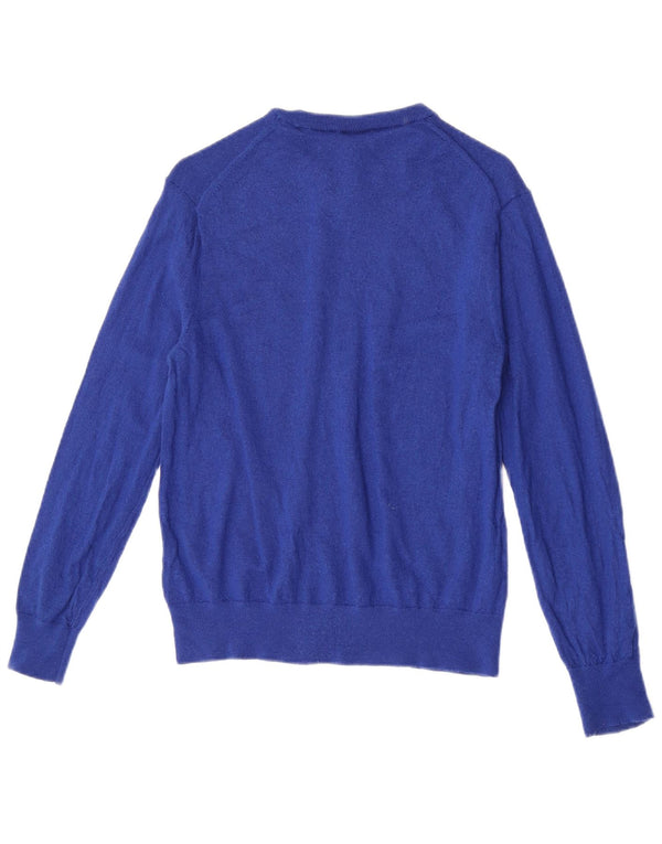 Armani Exchange Pull col bateau pour femme UK 14 Large Bleu