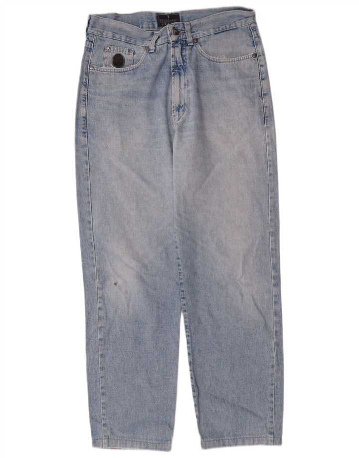 TRUSSARDI Jean Fuselé W33 L28 Homme Bleu