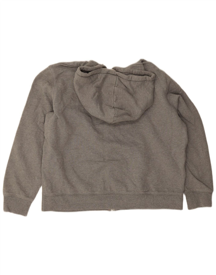 Marks & Spencer Pull à capuche zippé pour homme 2XL Gris Coton
