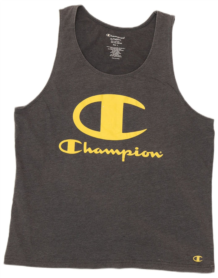 Champion Homme Grand Coton Gris