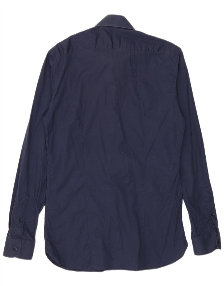 Reiss Chemise Slim Fit Homme Bleu Marine Moyen Coton