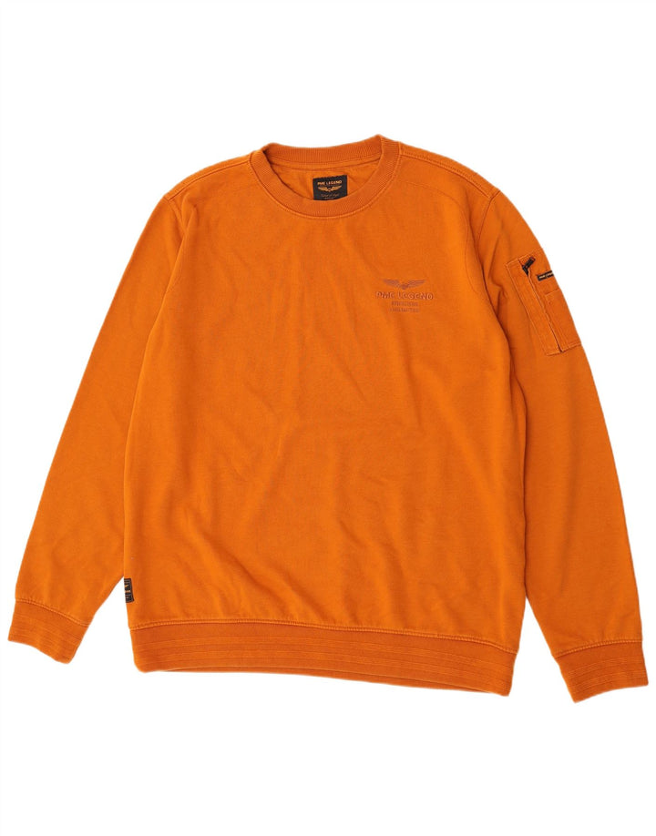 Pme Legend Sweat-shirt pour homme en coton orange 2XL