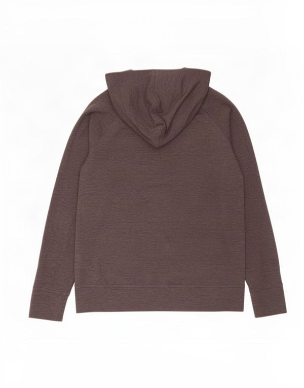Under Armour Pull à capuche coupe ample pour femme UK 44 Gris moyen Colourblock