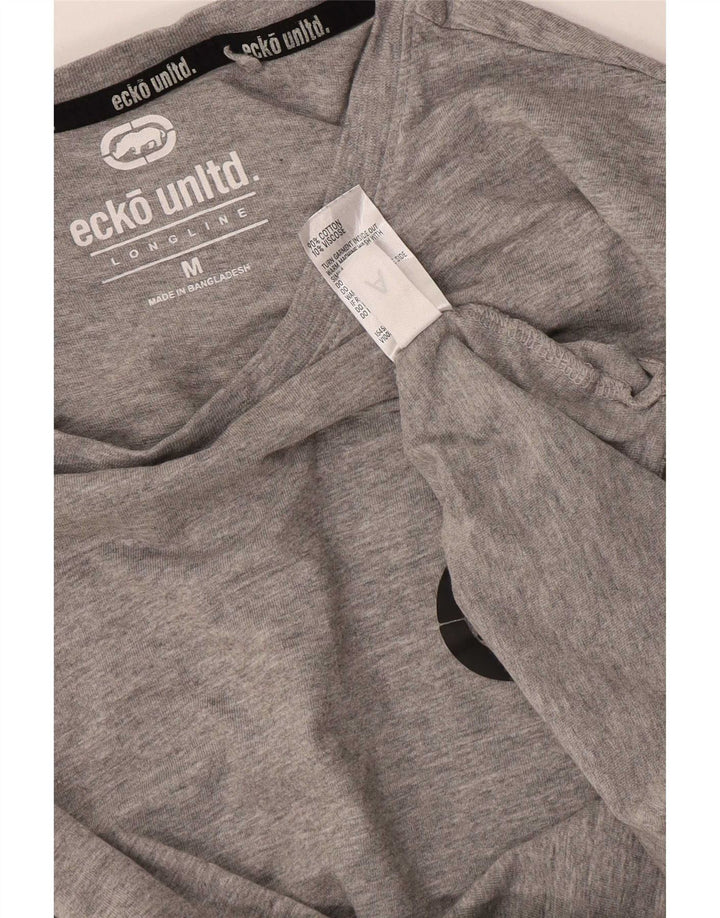 Ecko Unltd T-Shirt Graphique Homme Gris Moyen Coton