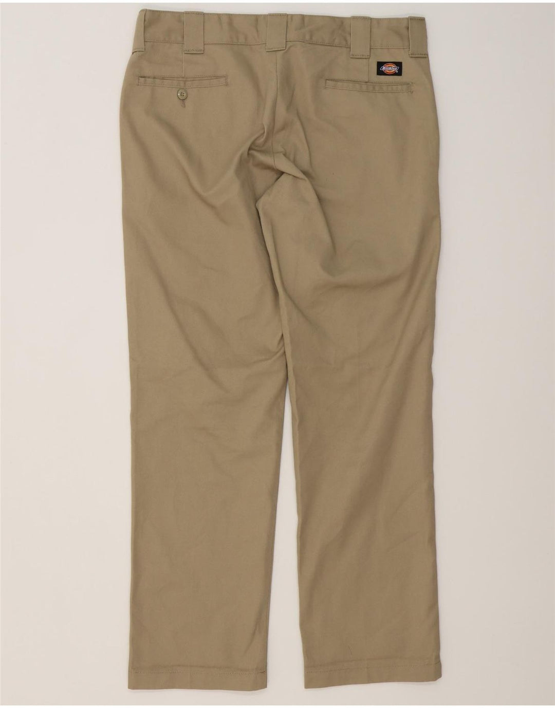 DICKIES Pantalon Chino Droit Slim Homme W34 L32 Beige Polyester