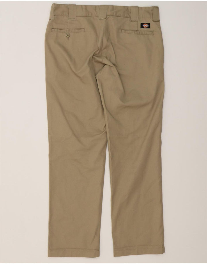 DICKIES Pantalon Chino Droit Slim Homme W34 L32 Beige Polyester