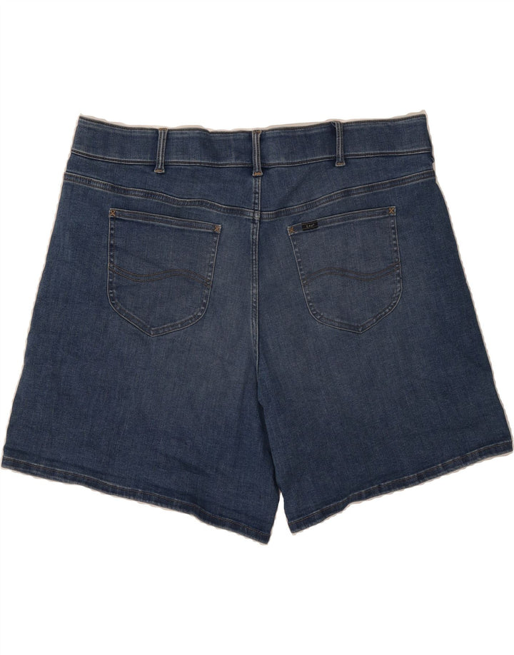 LEE Womens Denim Shorts US 22 3XL W44  Blue Cotton Vintage Lee and Second-Hand Lee from Messina Hembry 