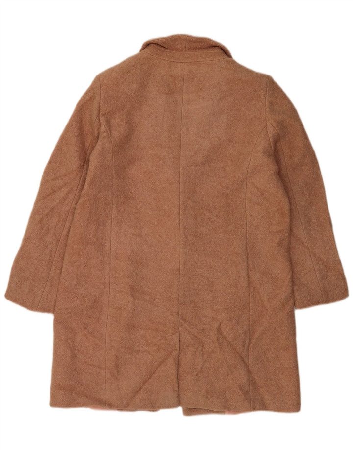 Oasis Manteau Femme UK 16 Large Marron Polyester