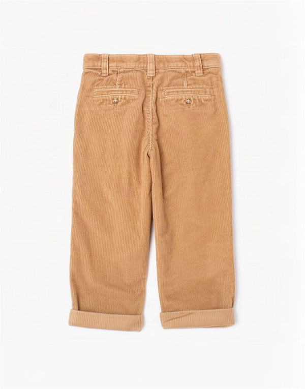 Gap Pantalon en velours côtelé bébé garçon 18-24 mois W20 L12 Coton beige