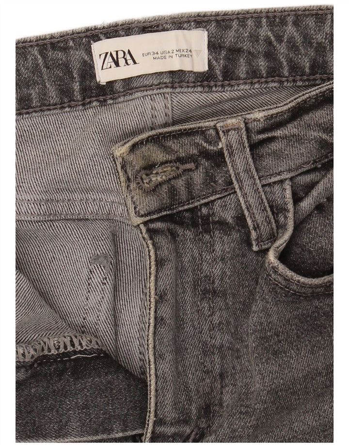 Zara Jean Slim Femme EU 34 2XS W24 L26 Gris