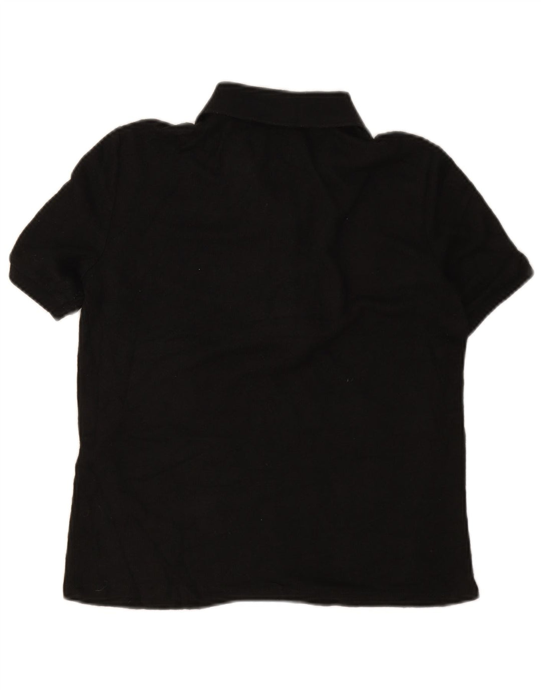 Zara Polo Femme UK 10 Petit Viscose Noir