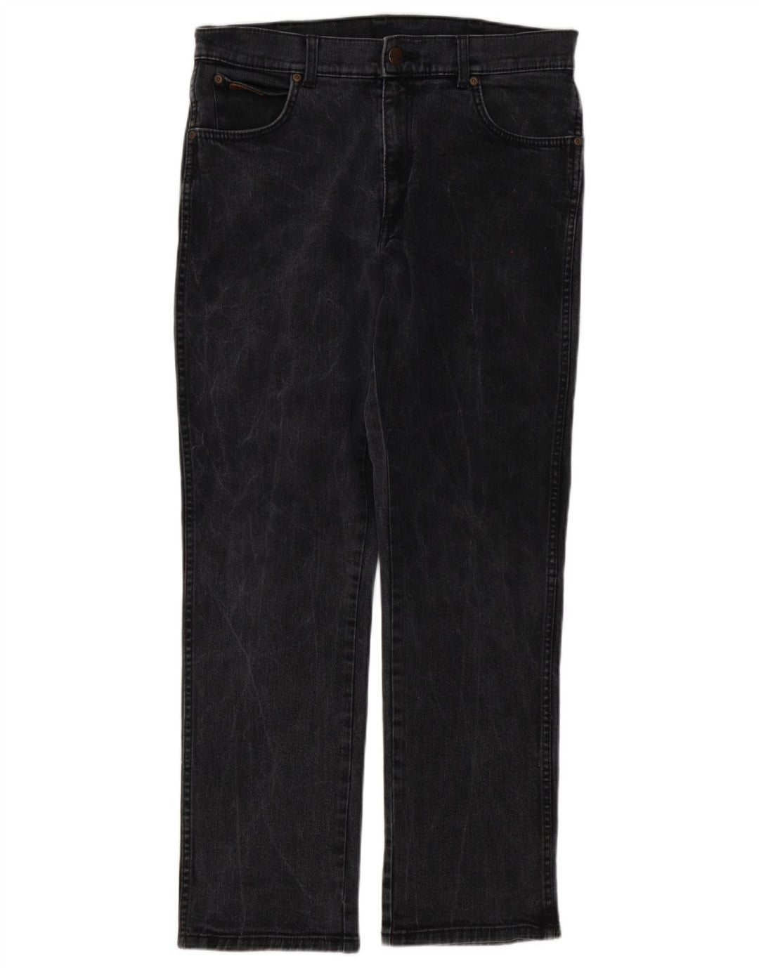 Wrangler Jean Droit Texas Stretch Homme W34 L32 Gris Coton