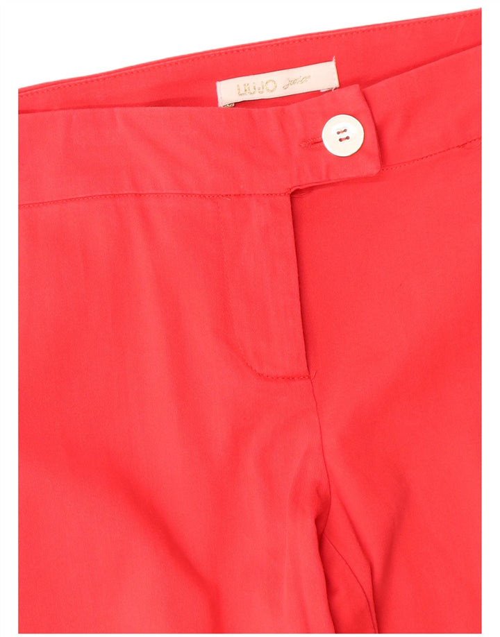 Liu Jo Pantalon décontracté slim pour femme W30 L26 Rouge