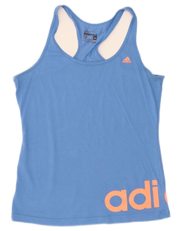 Adidas Climalite Graphic Débardeur pour femme UK 12/14 Bleu moyen