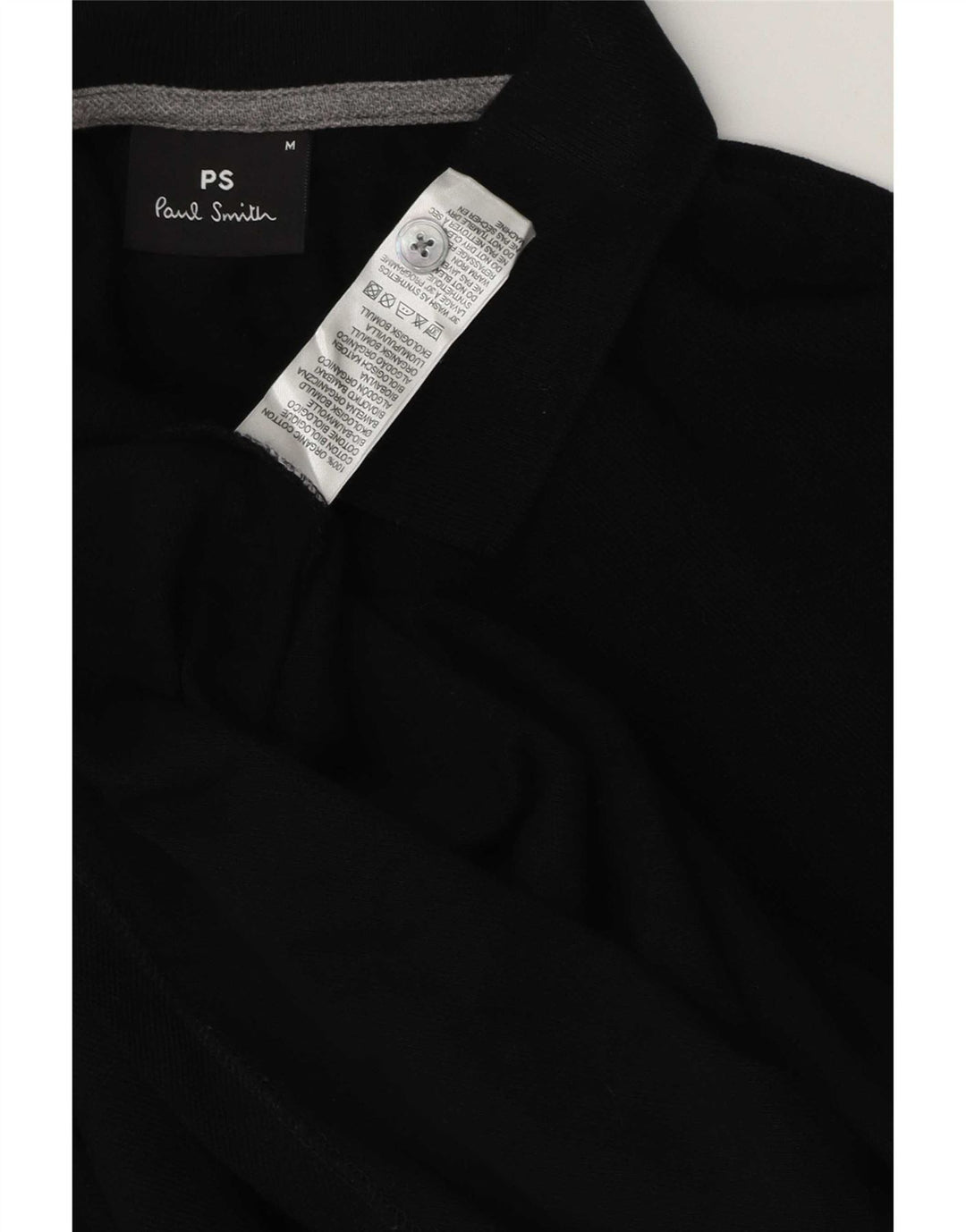 Paul Smith Polo à Manches Longues Homme Noir Moyen
