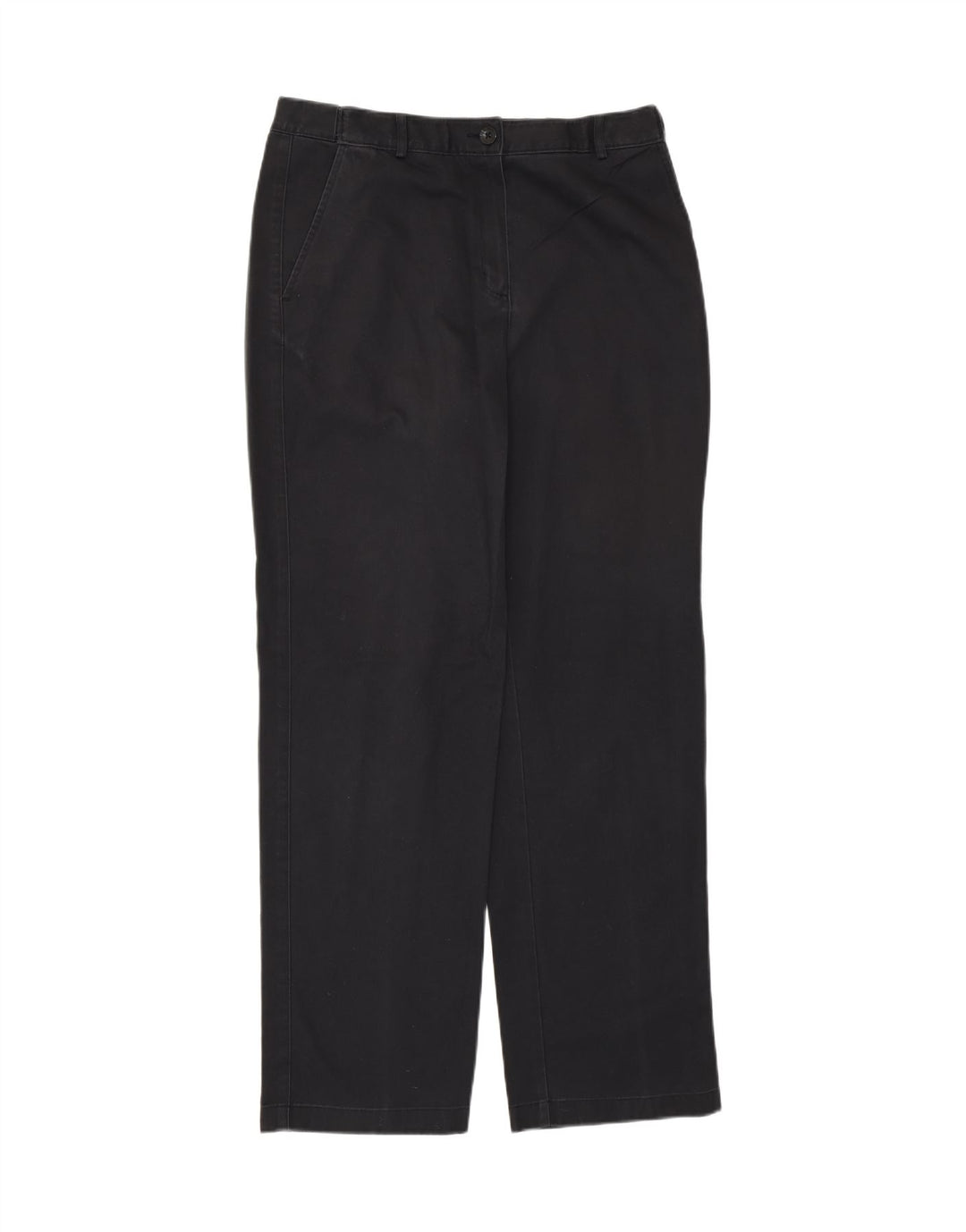 Zara Jean droit taille haute pour femme EU 38 Small W28 L32 Bleu Coton