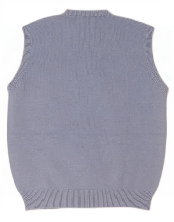 Fred Perry Débardeur Gilet Homme Bleu Moyen Coton