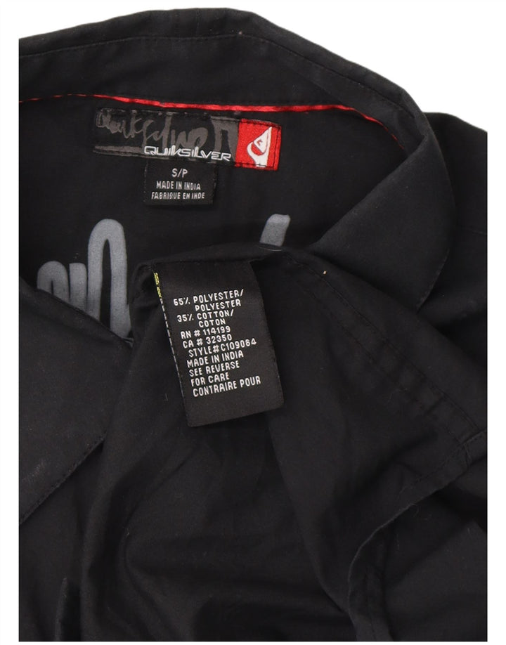 Quiksilver Chemise Graphique Homme Petit Noir Polyester