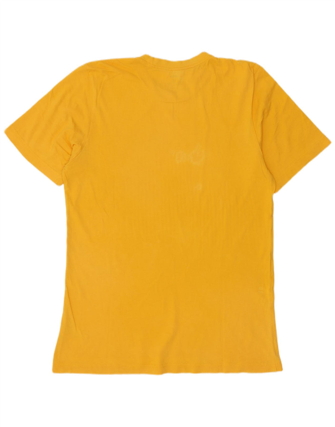 Adidas T-Shirt Graphique Homme Jaune Moyen Coton