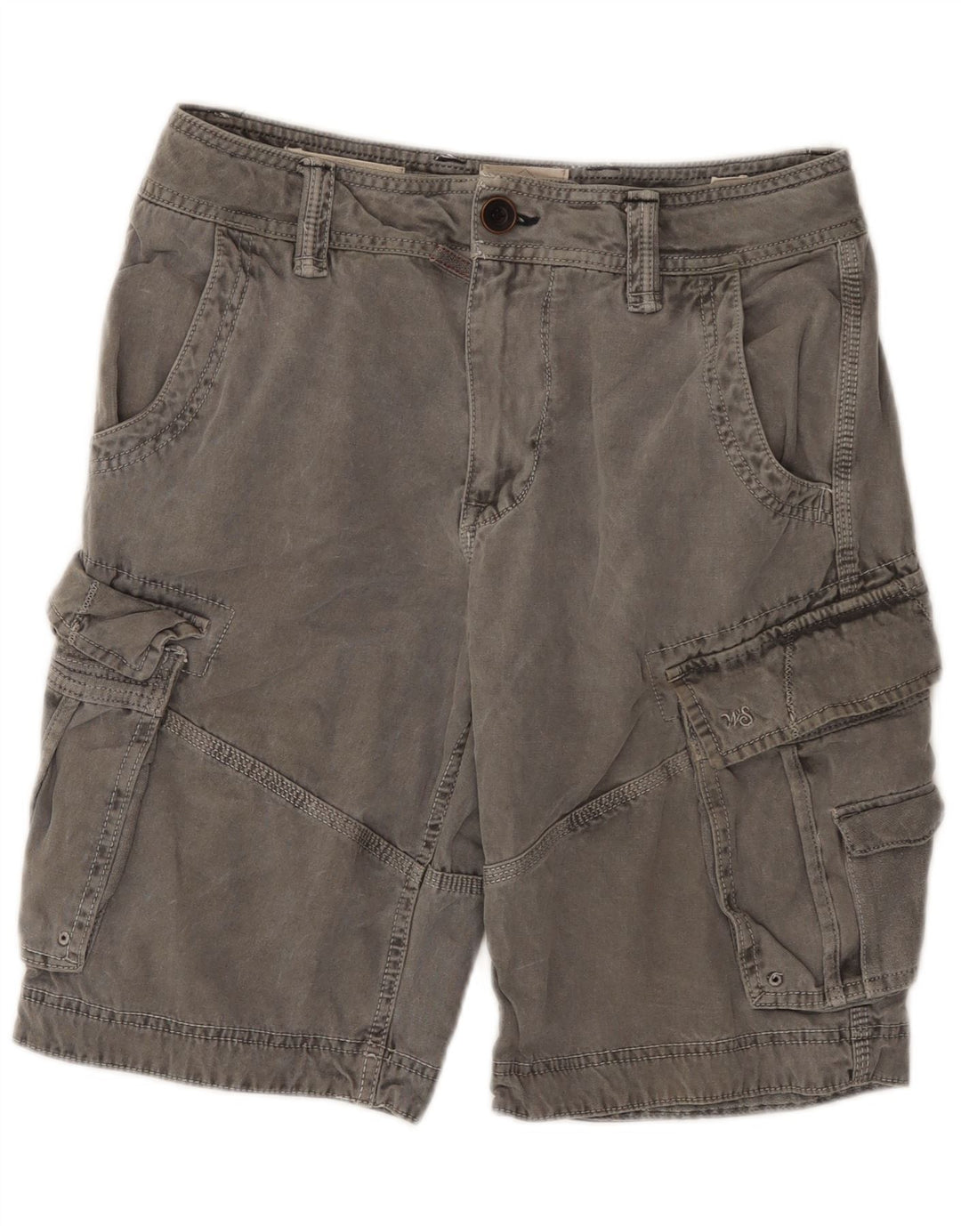 Short Cargo White Stuff Homme W32 Coton Gris Moyen