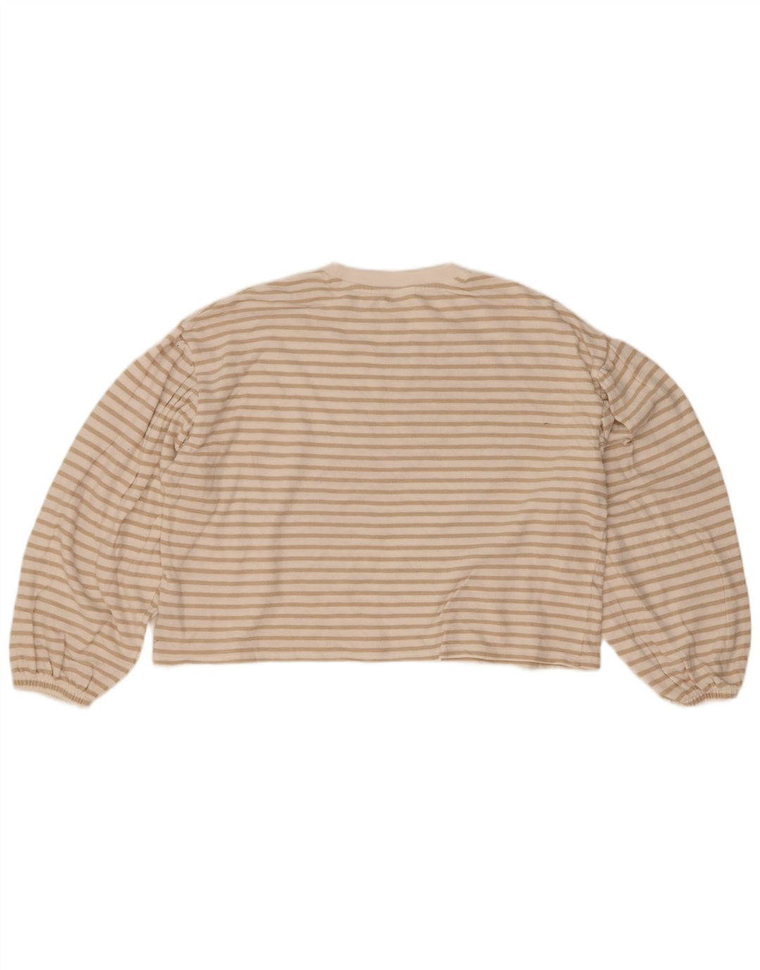 Marks & Spencer Haut oversize à manches longues pour fille 13-14 ans Beige rayé