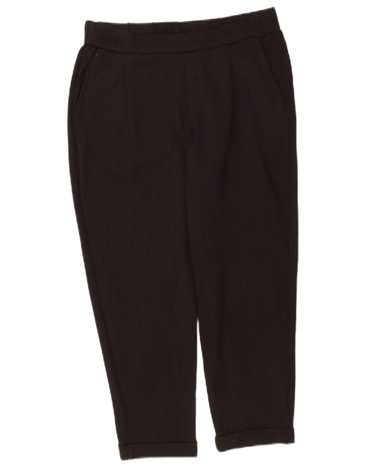 Benetton Pantalon Capri Fuselé Femme W30 L22 Noir