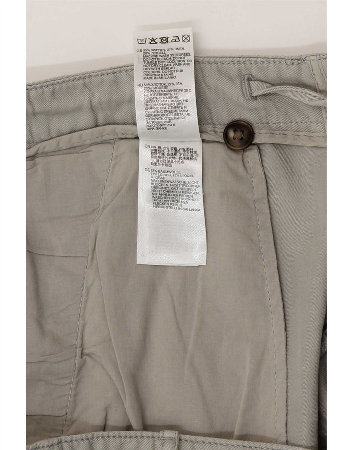 Reiss Short Chino Homme W36 Large Gris Coton