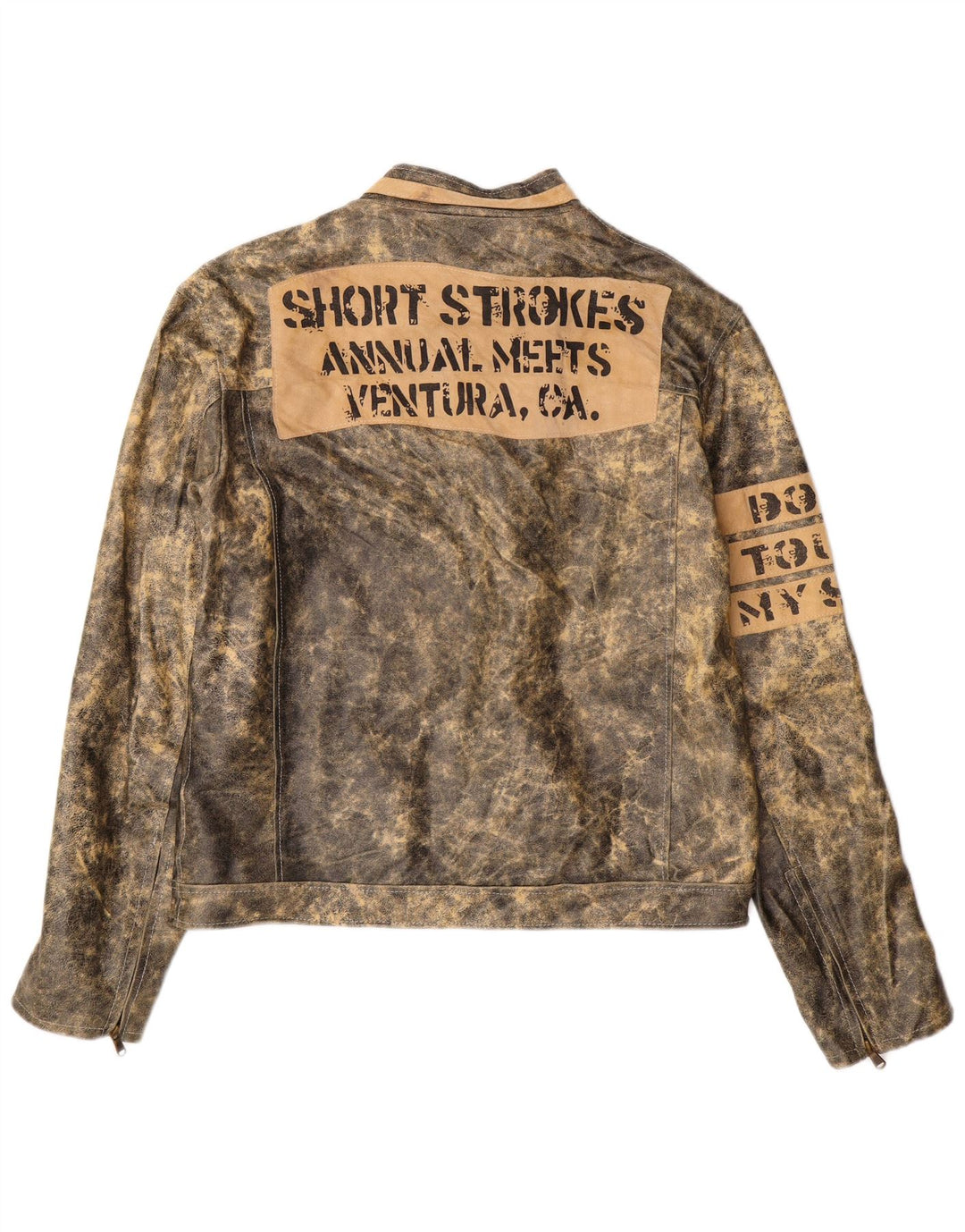 Bata Veste en cuir graphique pour homme IT 52 XL Cuir gris